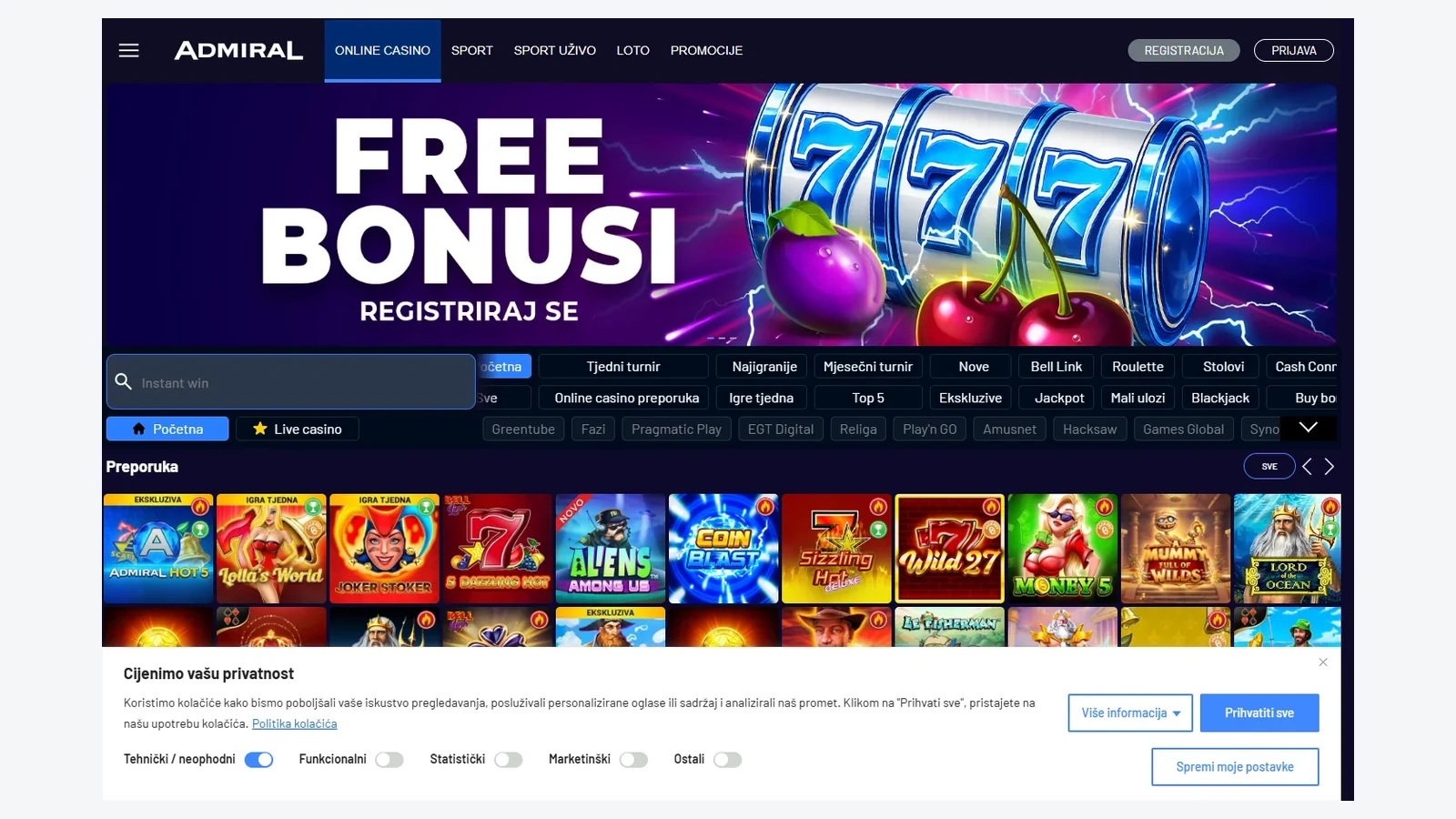 Admiral — Online‑Casinos mit EU‑Lizenz: Unsere Favoriten für Spieler aus Europa